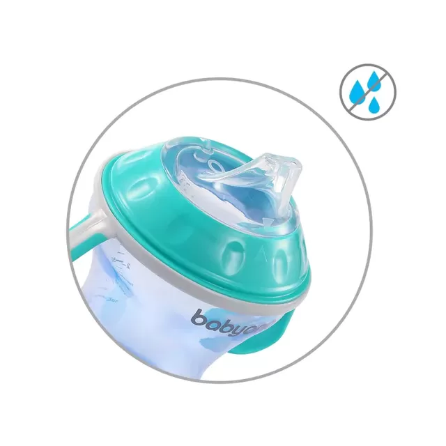 BabyOno nei&scaron;siliejanti gertuvė nuo 6 mėn., mink&scaron;tu snapeliu, NATURAL NURSING, rožinė, 180 ml, 1456 &ndash; nuotrauka 10