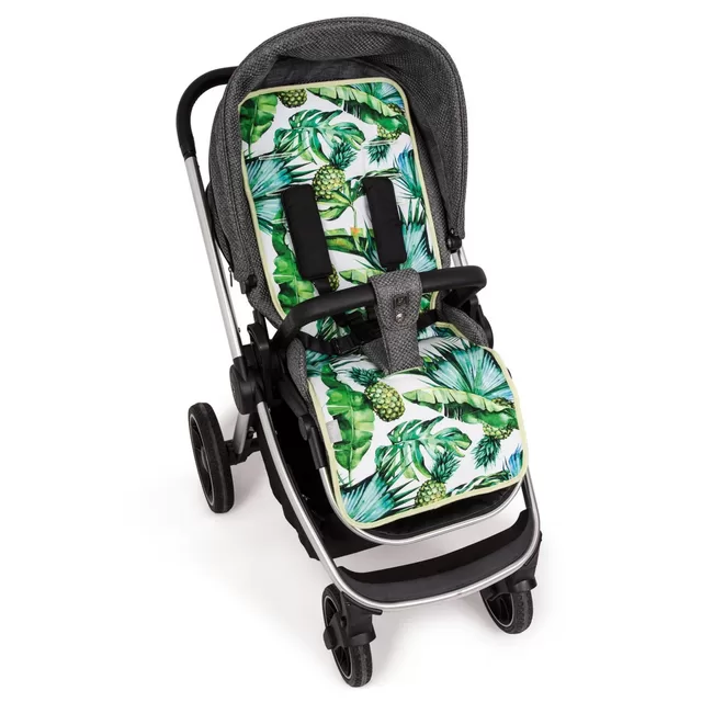 Cebababy įdėklas vežimėliui dvipusis, 33x85, ANANASAI, Flora & Fauna &ndash; nuotrauka 2
