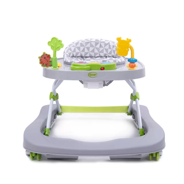 4Baby vaik&scaron;tukas, pilkas WALK N PUSH &ndash; nuotrauka 2