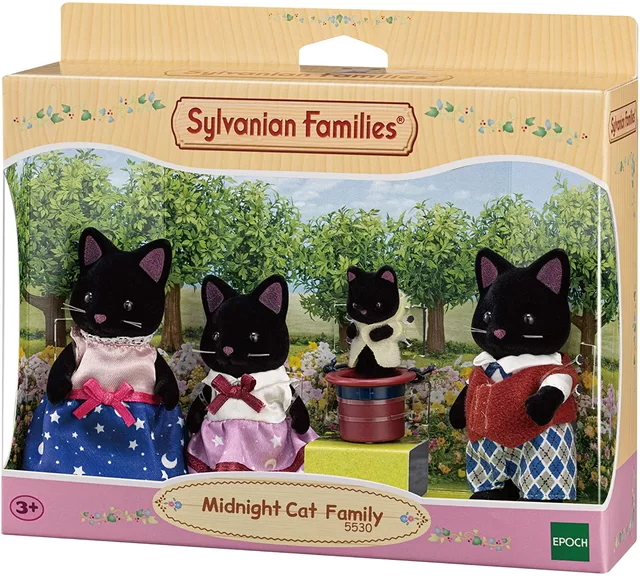 SYLVANIAN FAMILIES Vidurnakčio kačiukų &scaron;eimynėlė &ndash; nuotrauka 2