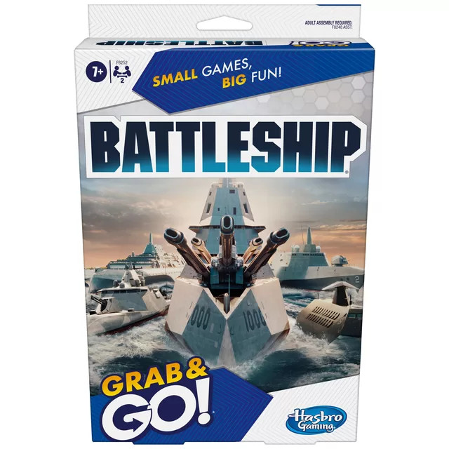 HASBRO GAMING &bdquo;Grab&Go&ldquo; kelioninis žaidimas &bdquo;Laivų mū&scaron;is&ldquo; &ndash; nuotrauka 3