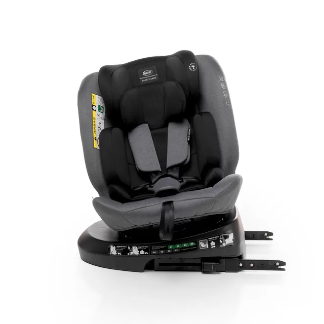 4Baby autokėdutė MATT-FIX 40-150CM I-SIZE tamsiai pilka &ndash; nuotrauka 5