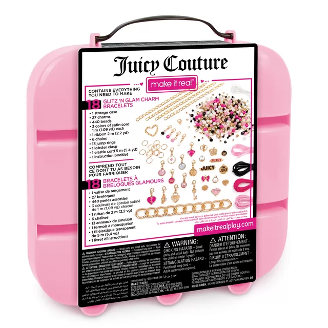 MAKE IT REAL JUICY COUTURE Papuo&scaron;alų kūrimo rinkinys &bdquo;Glitz N Glam&ldquo; &ndash; nuotrauka 2