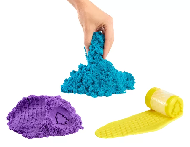 WONDER FACTORY NEVER DRY Kinetinio smėlio ir modelino rinkinys &bdquo;Mega Bag&ldquo; &ndash; nuotrauka 7