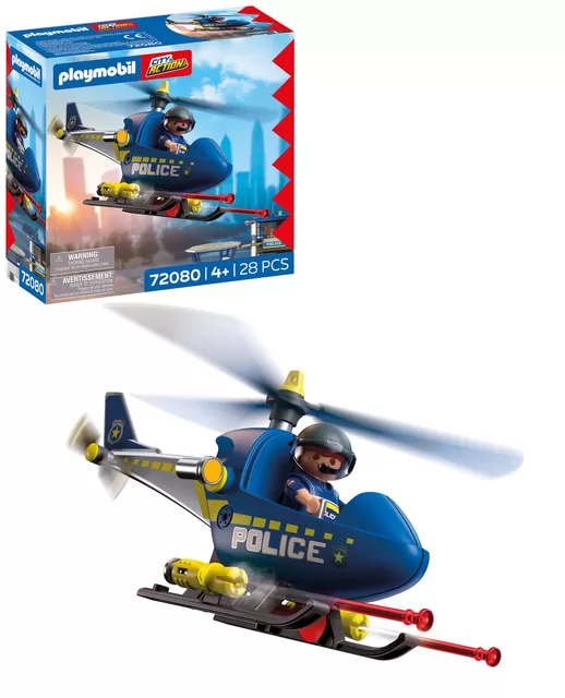 PLAYMOBIL Police Helicopter with Radar Function 72080 &ndash; nuotrauka 2