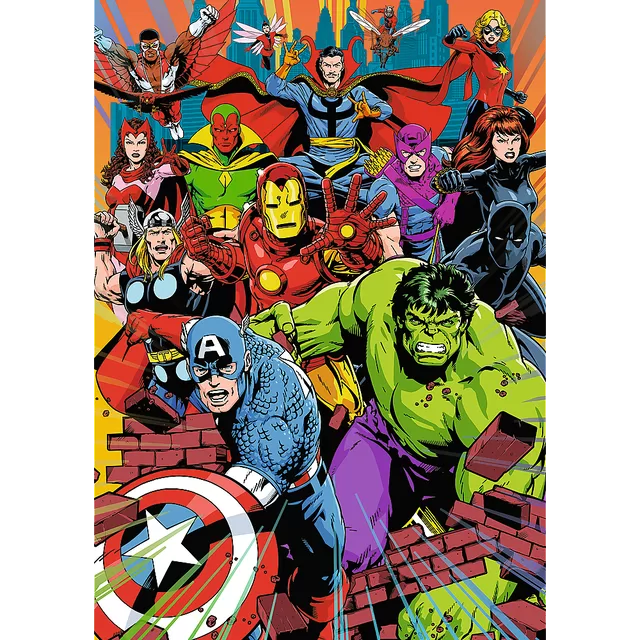TREFL MARVEL PREMIUM PLUS 1000 det. dėlionė &bdquo;Marvel herojai&ldquo; &ndash; nuotrauka 2