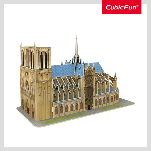 CUBIC FUN CUBICFUN 3D dėlionė &bdquo;Paryžiaus Dievo Motinos katedra&ldquo; &ndash; nuotrauka 2