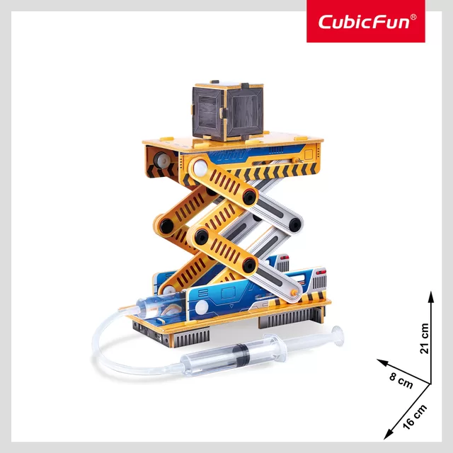 CUBIC FUN National Geographic 3D-palapeli "Hidraulinis Keltuvas" &ndash; nuotrauka 3