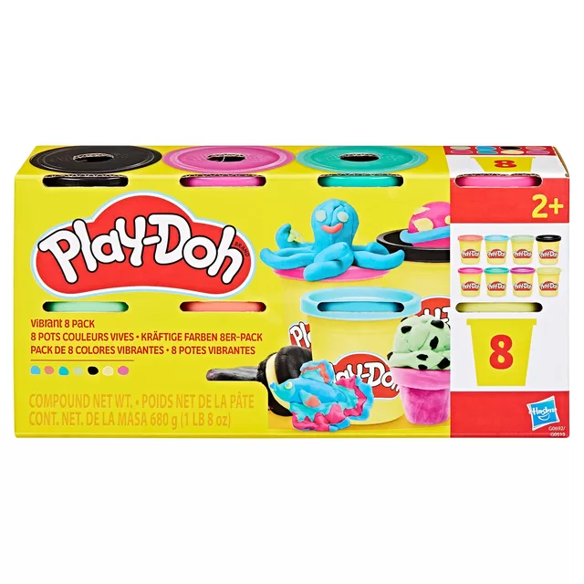 PLAY-DOH Plastilino rinkinys, 8 vnt. &ndash; nuotrauka 3