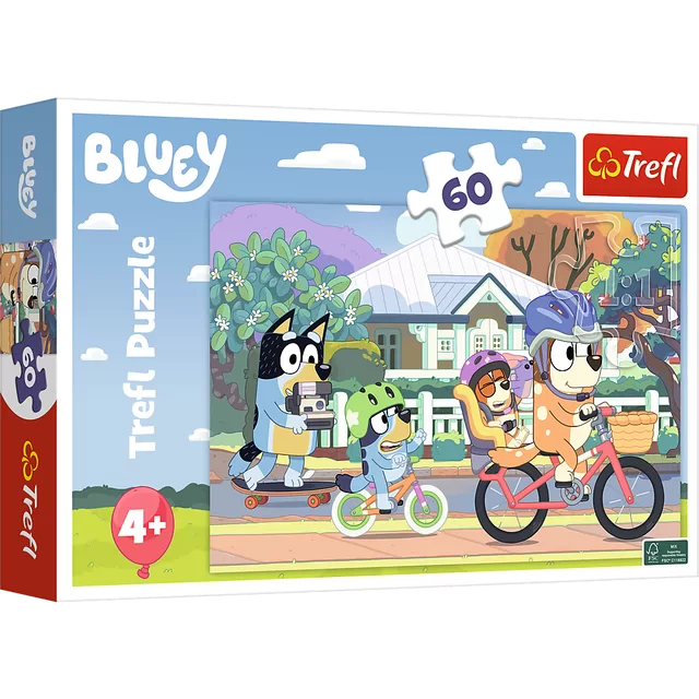 TREFL BLUEY Dėlionė, 60 det. &ndash; nuotrauka 2