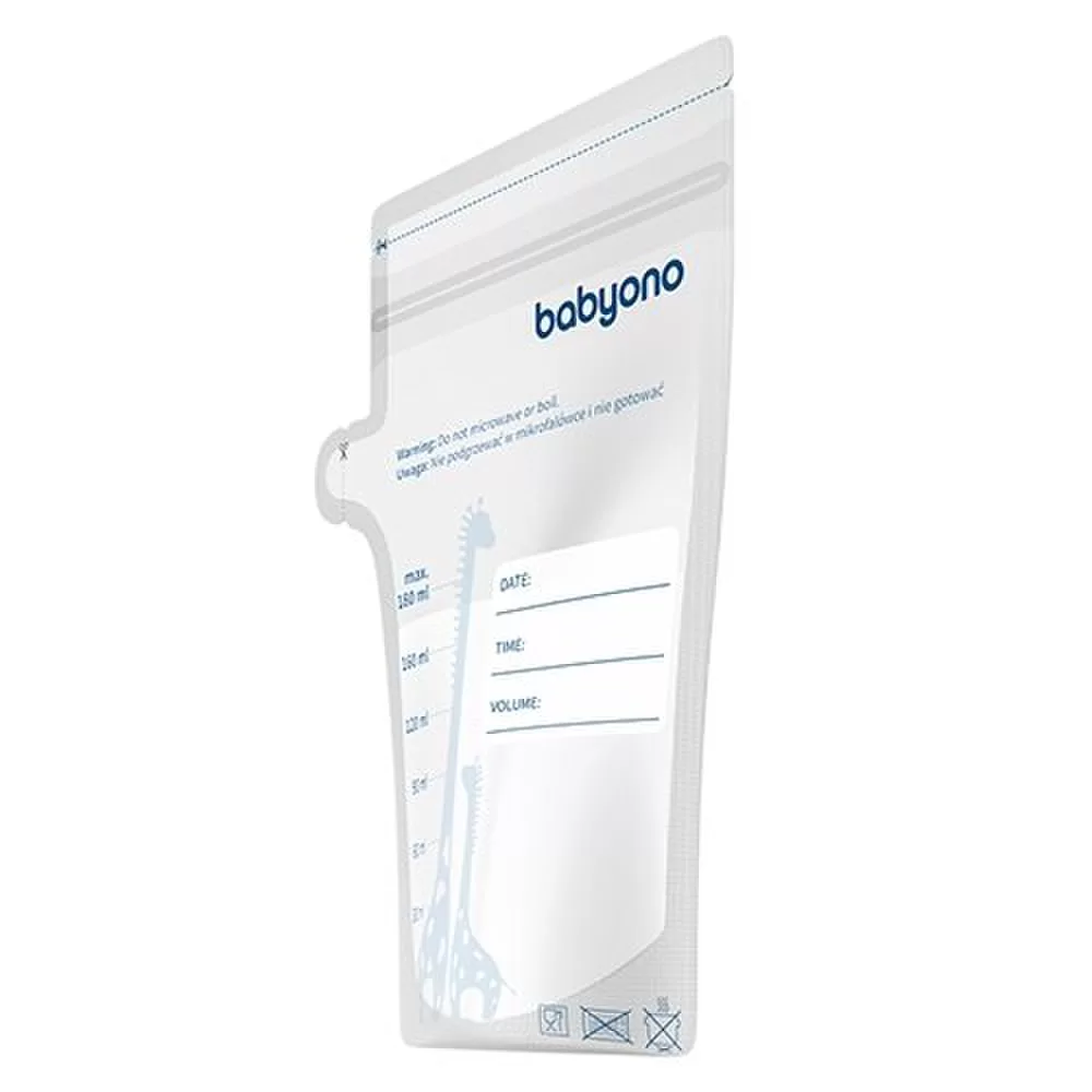BabyOno mai&scaron;eliai motinos pienui laikyti ir už&scaron;aldyti, 180 ml, 1084 &ndash; nuotrauka 4