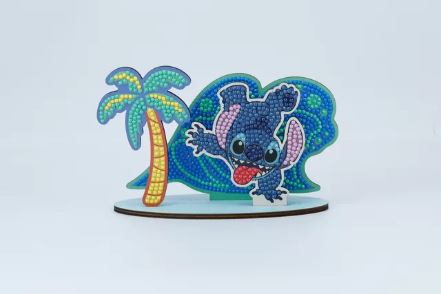 CRAFT BUDDY DISNEY STITCH CRYSTAL ART Rinkinys &bdquo;Banglentininkas Stičas&ldquo; &ndash; nuotrauka 3