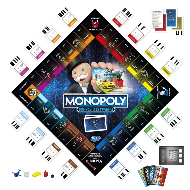 MONOPOLY Žaidimas &bdquo;Monopolis: super elektroninė bankininkystė&ldquo;, rusų kalba &ndash; nuotrauka 4