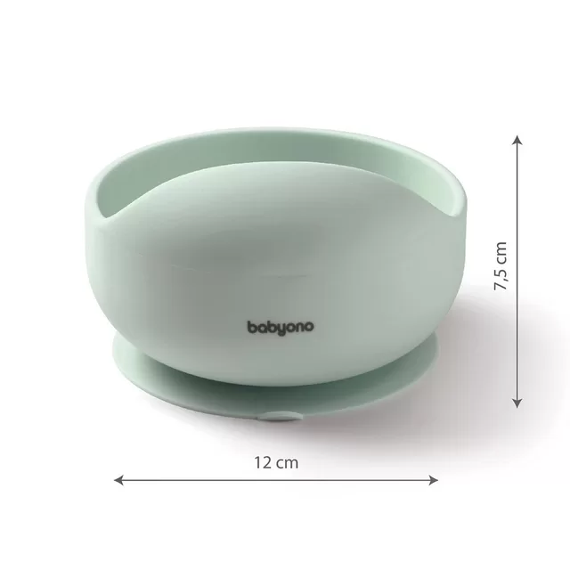 BabyOno lėk&scaron;tutė silikoninė neslystanti žalia 1481/03 &ndash; nuotrauka 7