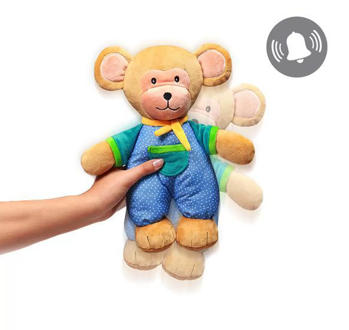 BabyOno Mink&scaron;tas žaislas - beždžionė ERIC &ndash; nuotrauka 4
