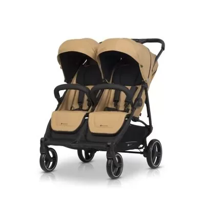 Euro-cart Vežimėlis dvynukams Doblo, Camel &ndash; nuotrauka 2