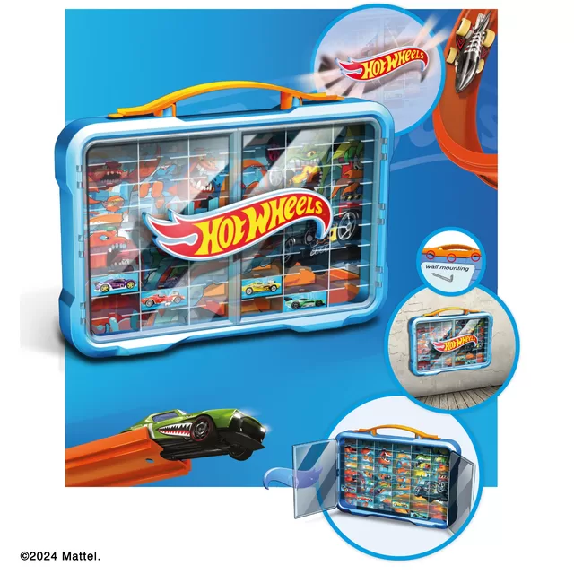 KLEIN HOT WHEELS Kolekcijų vitrina su ap&scaron;vietimu &ndash; nuotrauka 5