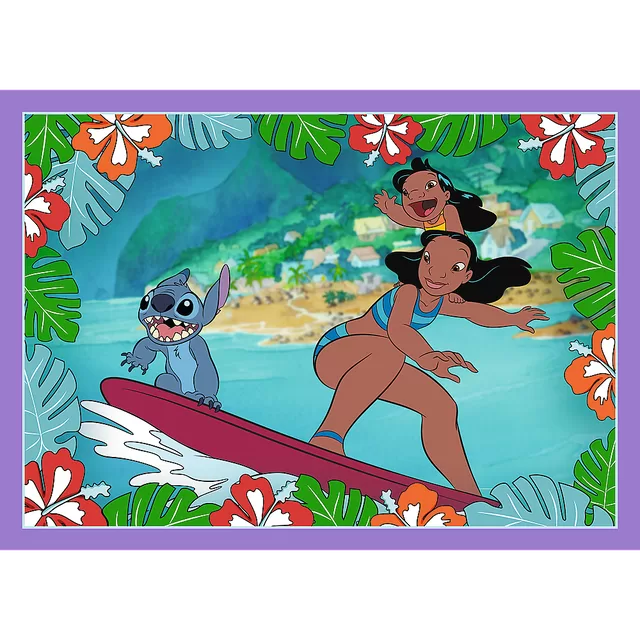 STITCH TREFL 4 dėlionių rinkinys &bdquo;Lilo&&ldquo; &ndash; nuotrauka 6