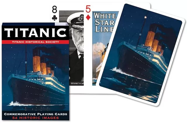 PIATNIK Žaidimo kortos &bdquo;Titanic&ldquo; &ndash; nuotrauka 3
