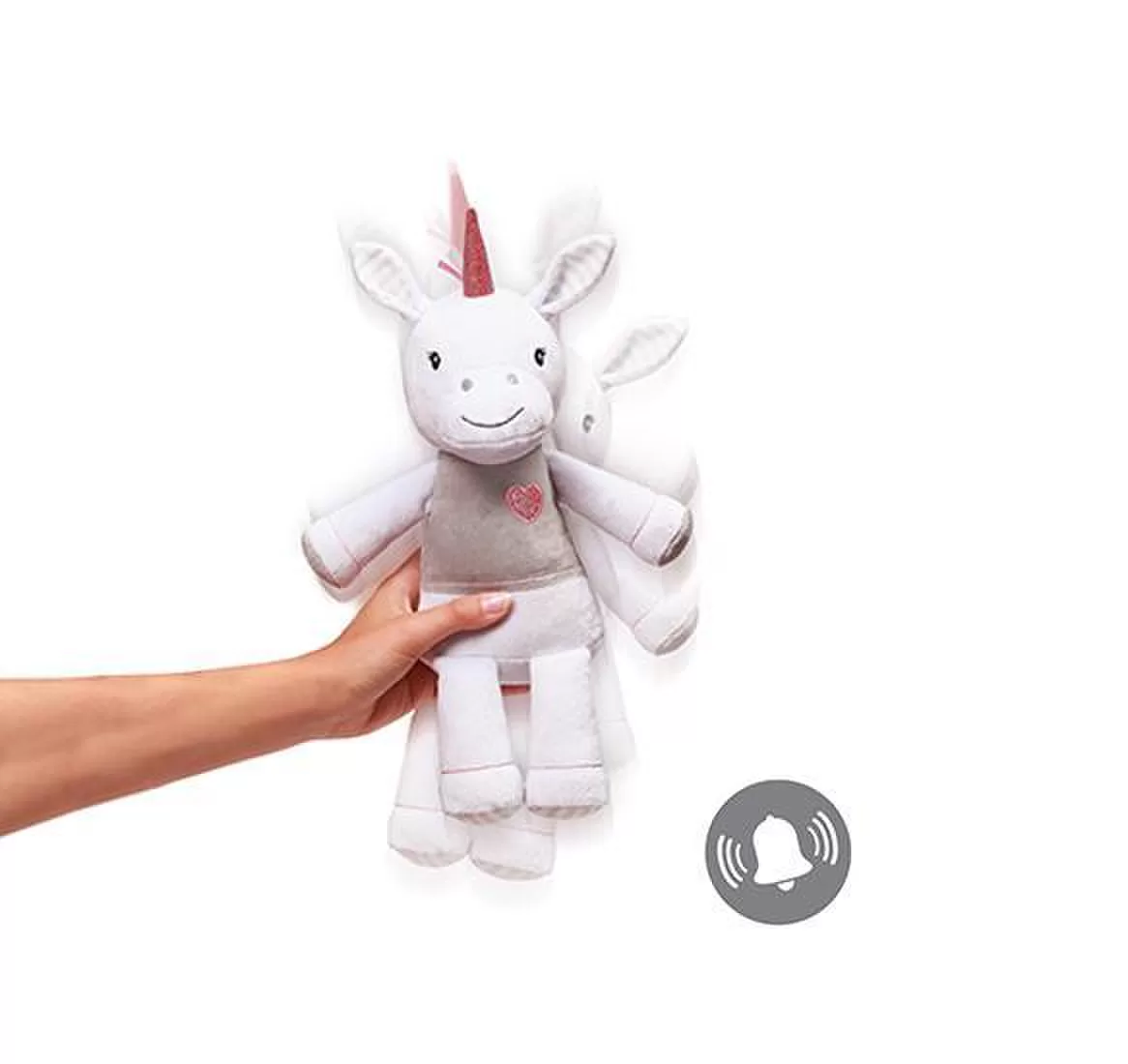 BabyOno Žaisliukas migdukas vienaragis, didelis &ndash; nuotrauka 4