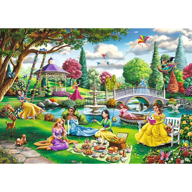 TREFL DISNEY PRINCESS PREMIUM PLUS 1000 det. dėlionė &bdquo;I&scaron;kyla&ldquo; &ndash; nuotrauka 2