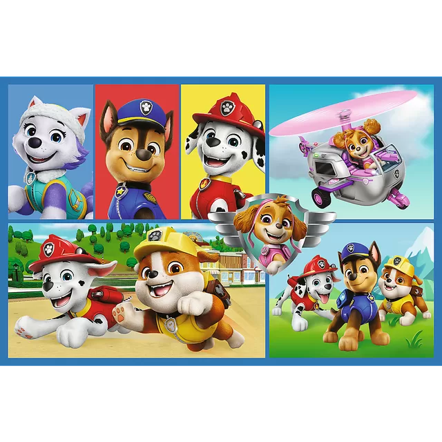 TREFL PAW PATROL Dėlionių rinkinys, 2 x 70 det. &ndash; nuotrauka 3