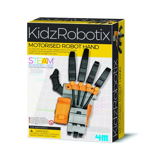 4M KidzRobotix Rinkinys &bdquo;Motorizuota roboto ranka&ldquo; &ndash; nuotrauka 2