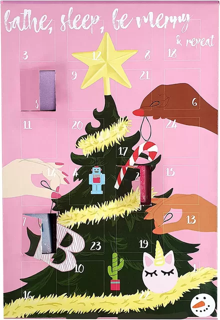 Bomb Cosmetics advento kalendorius Bathe, Sleep, Be Merry & Repeat &ndash; nuotrauka 4