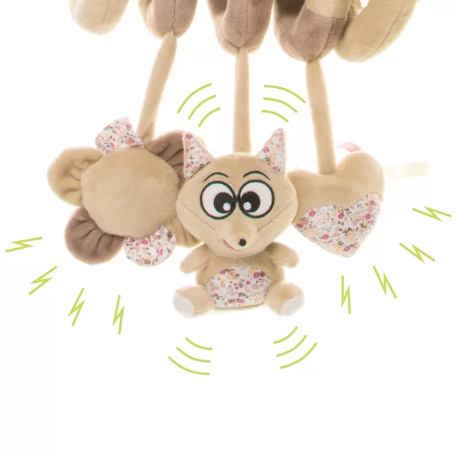 4Baby žaislas spiralė vežimėliui, lapė, F07 &ndash; nuotrauka 2