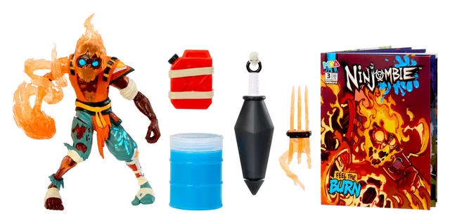NINJOMBIE Veiksmo figūrėlė, 16,5 cm &ndash; nuotrauka 7