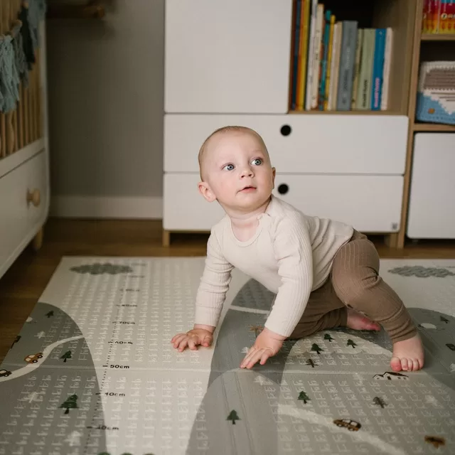 BabyOno mink&scaron;tas lankstomas žaidimų kilimėlis 150x200 cm 1576 &ndash; nuotrauka 7