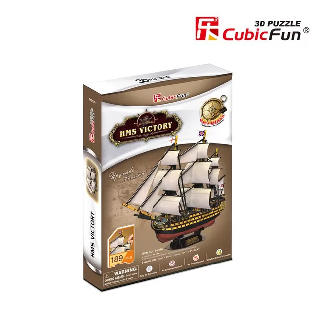 CUBIC FUN CUBICFUN 3D dėlionė &bdquo;Laivas Karalienė Viktorija&ldquo; &ndash; nuotrauka 3