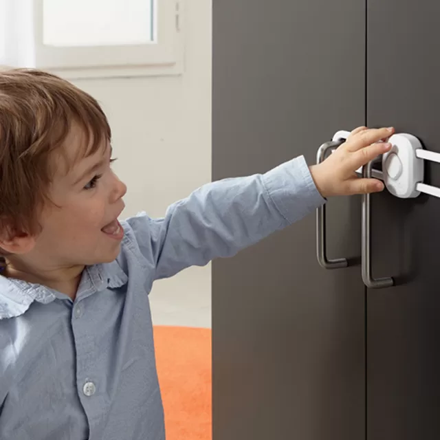 Safety 1st apsauga spintelės durims su slaptu mygtuku "Slide Lock" &ndash; nuotrauka 5