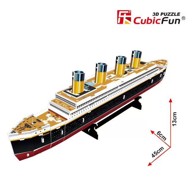 CUBIC FUN CUBICFUN 3D dėlionė &bdquo;Titanikas" &ndash; nuotrauka 5