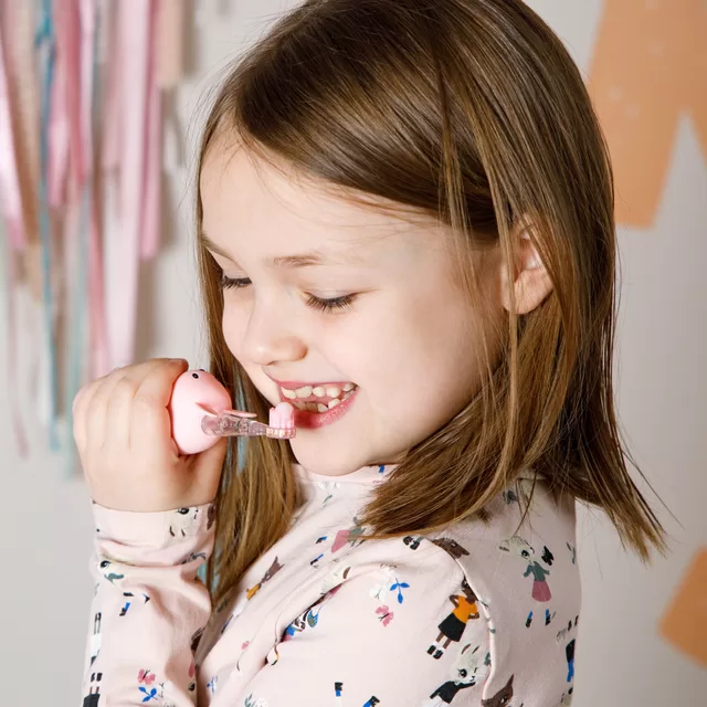 InnoGiO elektrinis dantų &scaron;epetėlis triu&scaron;is rožinis GIO-455PINK &ndash; nuotrauka 10