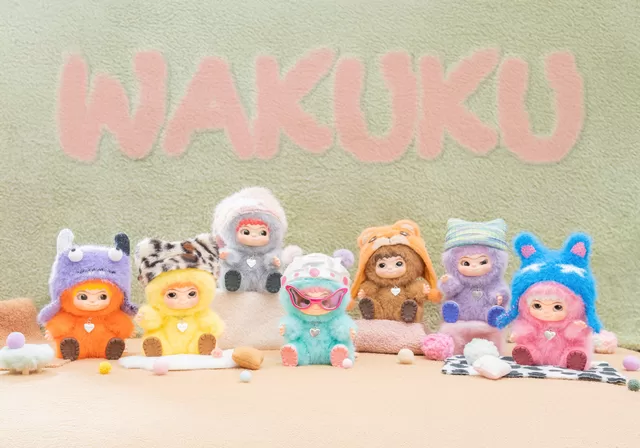 WAKUKU pakabuko staigmenų dėžutė &ndash; Fuzzy Trendy Fun Party serija &ndash; nuotrauka 10