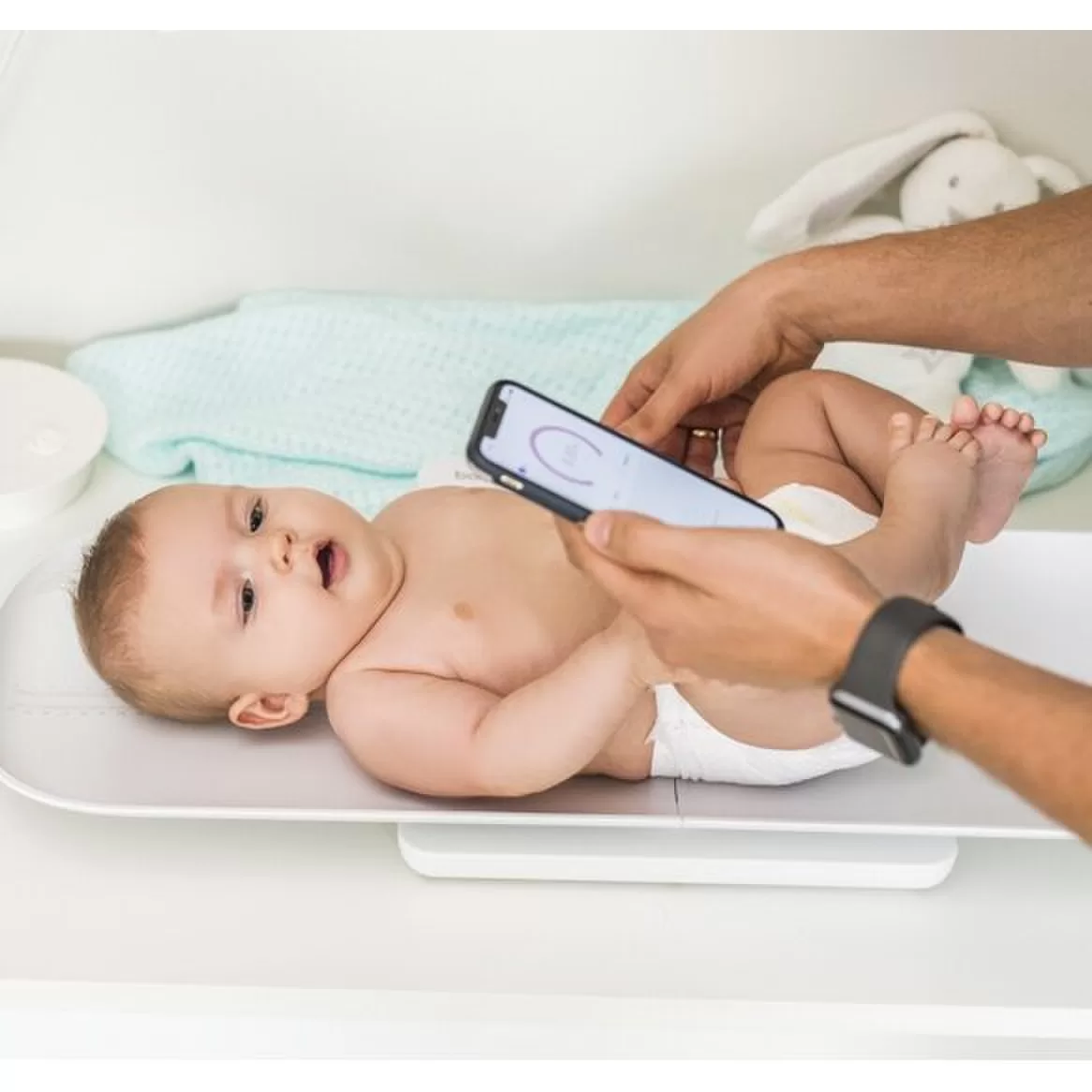 BabyOno elektroninės kūdikių svarstyklės, 2 in1, 798 &ndash; nuotrauka 5