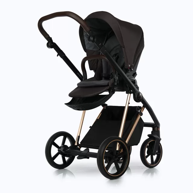 Roan vežimėlis 2/1 iVI Choco/Rose Gold &ndash; nuotrauka 2