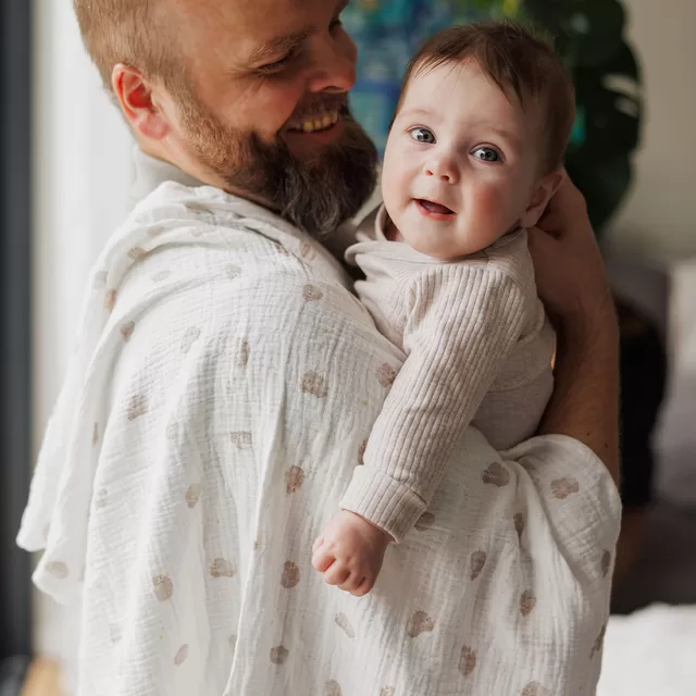 BabyOno vystyklai medvilniniai 3 vnt rudas 828/02 828/02 &ndash; nuotrauka 7