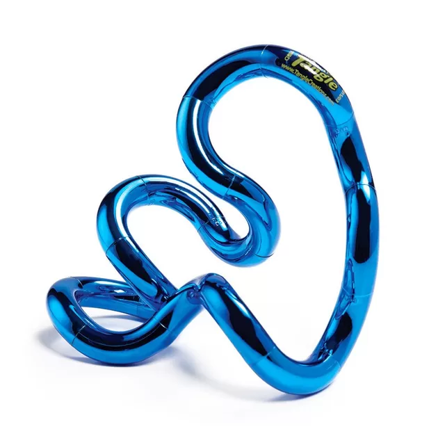 TANGLE Metalo spalvos stresą mažinantis žaislas &ndash; nuotrauka 5