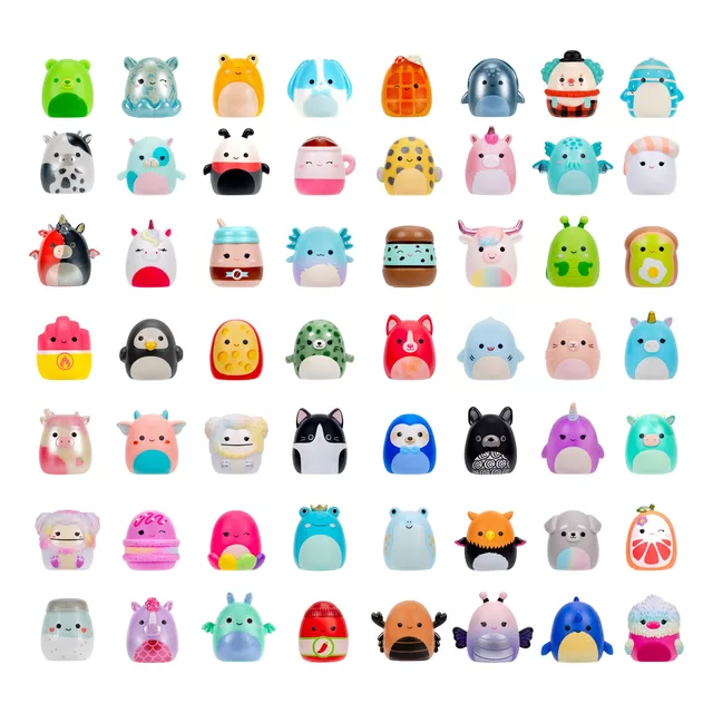 SQUISHMALLOWS SQUISH-A-LONGS Herojai-siurprizai, 2 vnt., 2,5 cm &ndash; nuotrauka 6