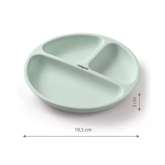 BabyOno lėk&scaron;tutė silikoninė neslystanti žalia 1482/03 &ndash; nuotrauka 5