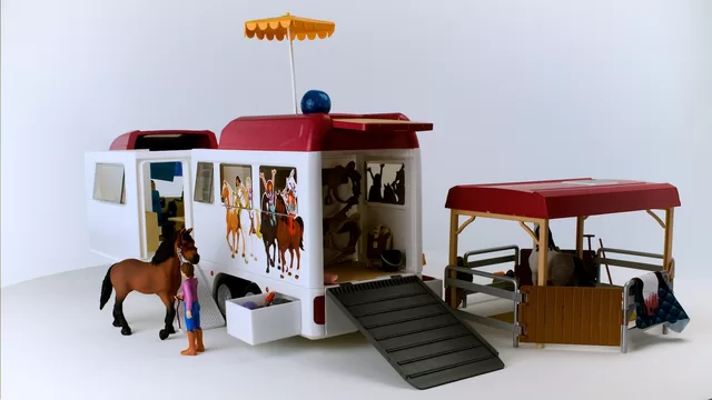SCHLEICH HORSE CLUB Arklių transporteris &ndash; nuotrauka 8