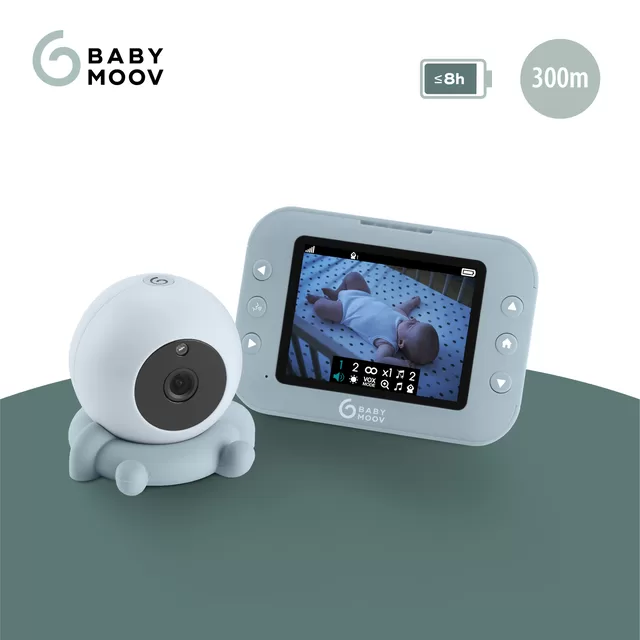 Babymoov mobili video auklė kūdikiui 3,5&rsquo;&rsquo; YOO Roll A014431 A014431 &ndash; nuotrauka 2