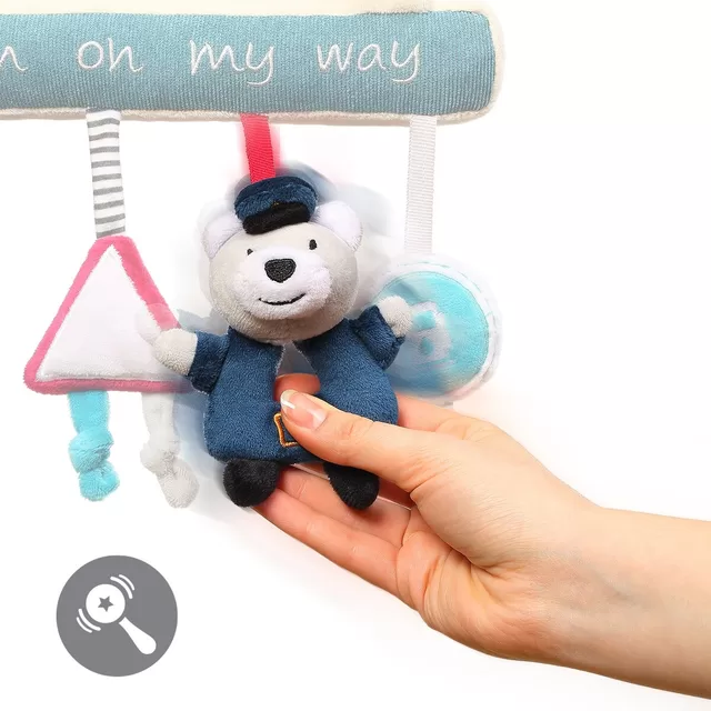 BabyOno vežimėlio pakabukas, lavinantis žaislas - I'M ON MY WAY, 1487 &ndash; nuotrauka 3