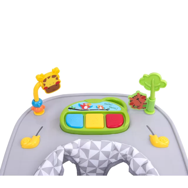 4Baby vaik&scaron;tukas, pilkas WALK N PUSH &ndash; nuotrauka 5