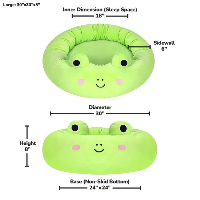 SQUISHMALLOWS Guoliukas &bdquo;Varlytė&ldquo;, 75 cm &ndash; nuotrauka 2
