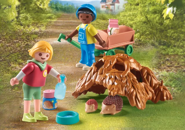 PLAYMOBIL MY LIFE Ežiukų &scaron;eimynėlės priežiūra 71512 &ndash; nuotrauka 2
