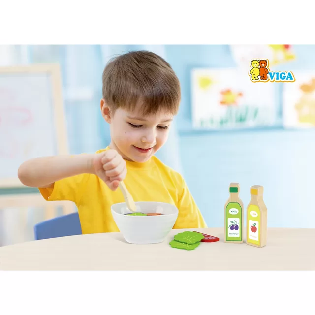 Viga Viga medinis žaislas rinkinys salotoms 18M+ 51605 51605 &ndash; nuotrauka 4
