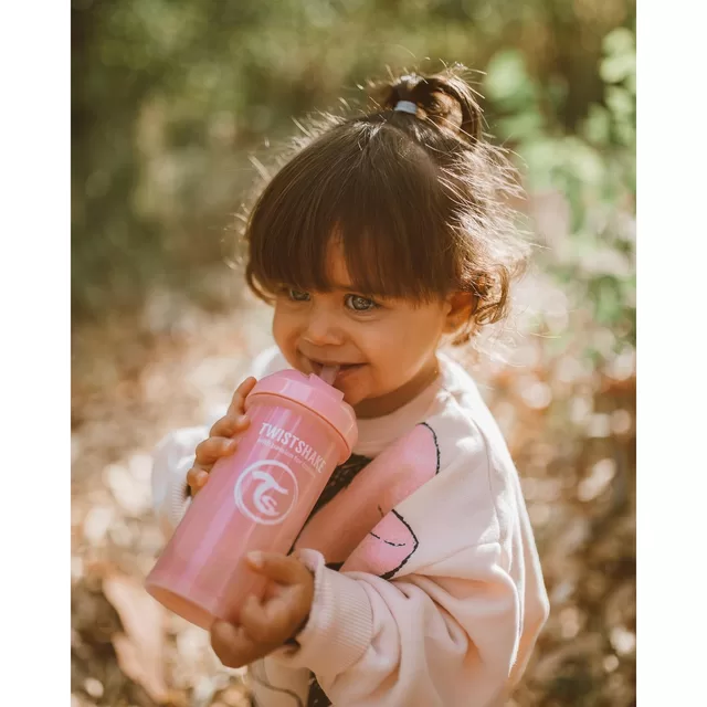 Twistshake gertuvė su &scaron;iaudeliu nuo 6mėn., 360 ml, rausva 78588 &ndash; nuotrauka 5